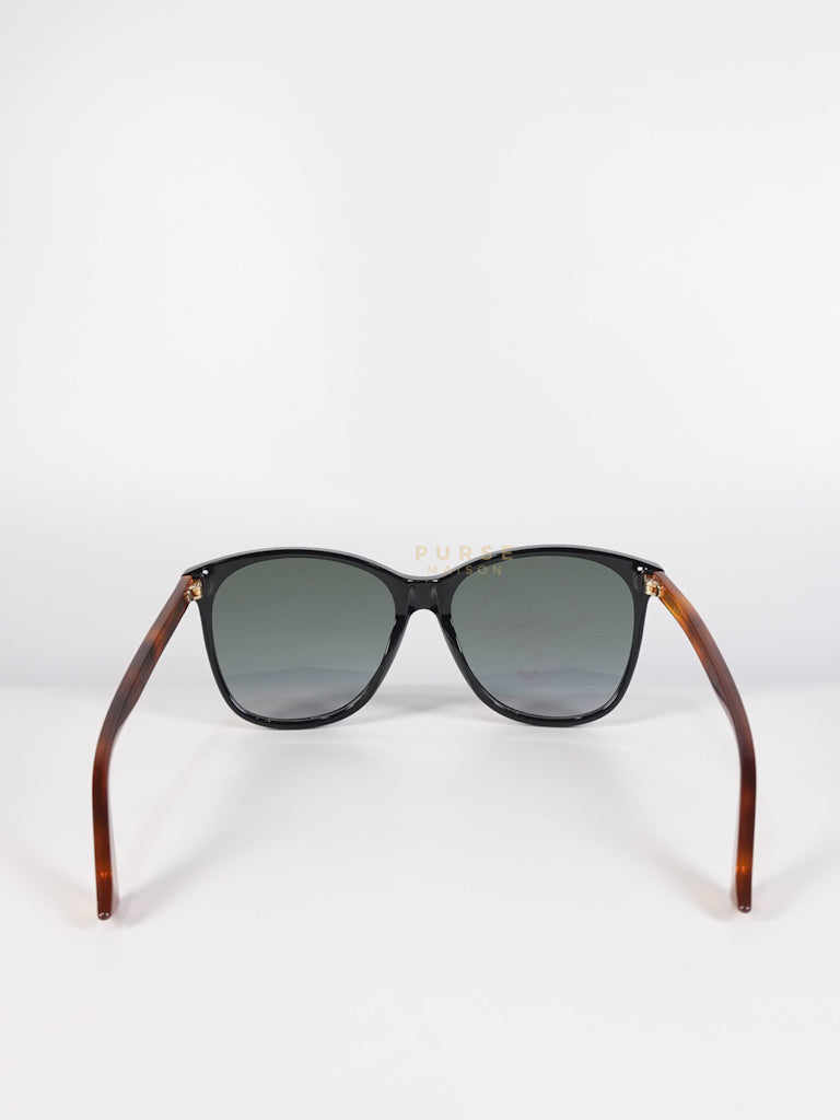 YH401 GG Black and Brown Frame Sunglasses | Purse Maison Luxury Bags Shop