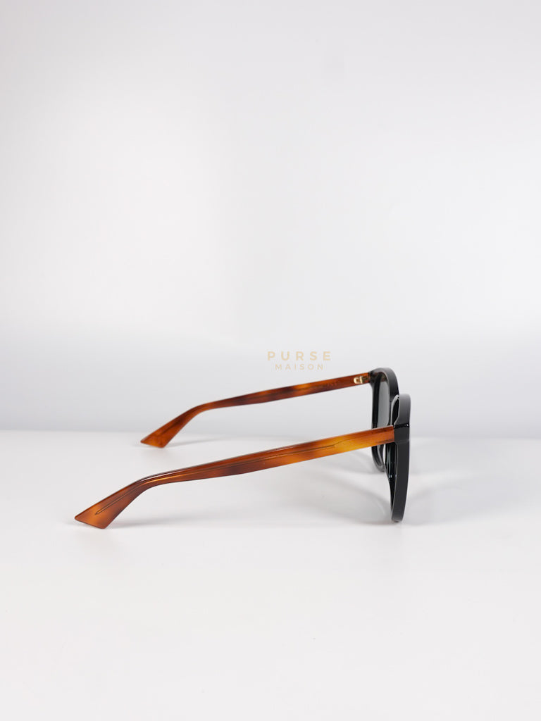 YH401 GG Black and Brown Frame Sunglasses | Purse Maison Luxury Bags Shop
