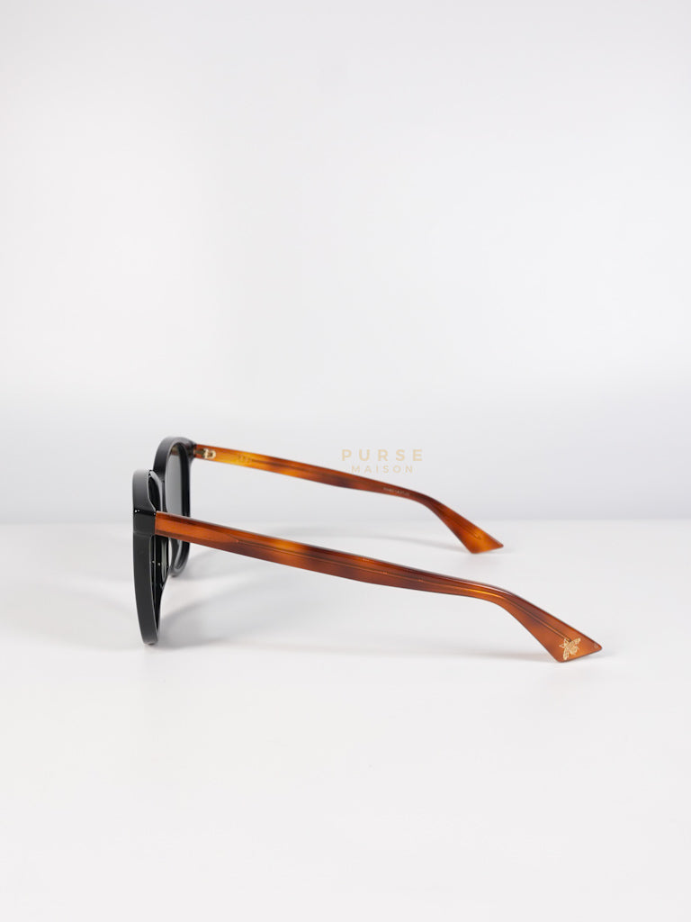 YH401 GG Black and Brown Frame Sunglasses | Purse Maison Luxury Bags Shop