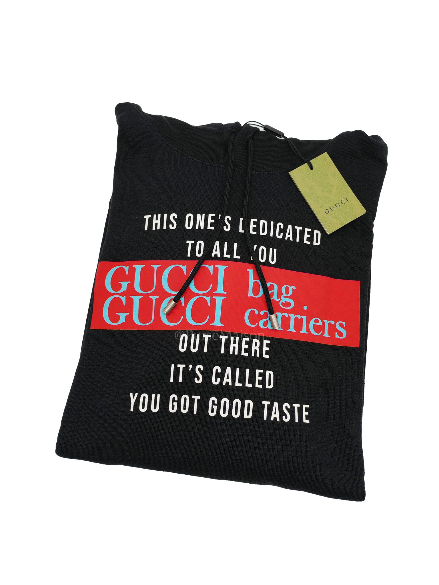 You Got Good Taste Hoodie Black Size Medium | Purse Maison Luxury Bags Shop