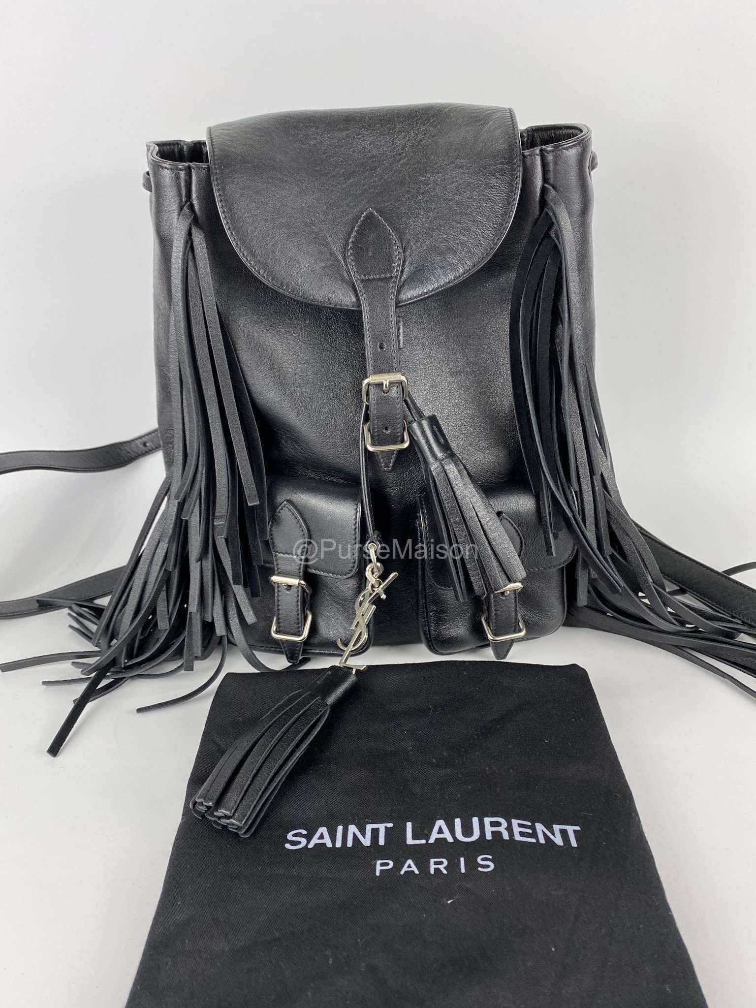 YSL Festival Small fringe small backpack Purse Maison