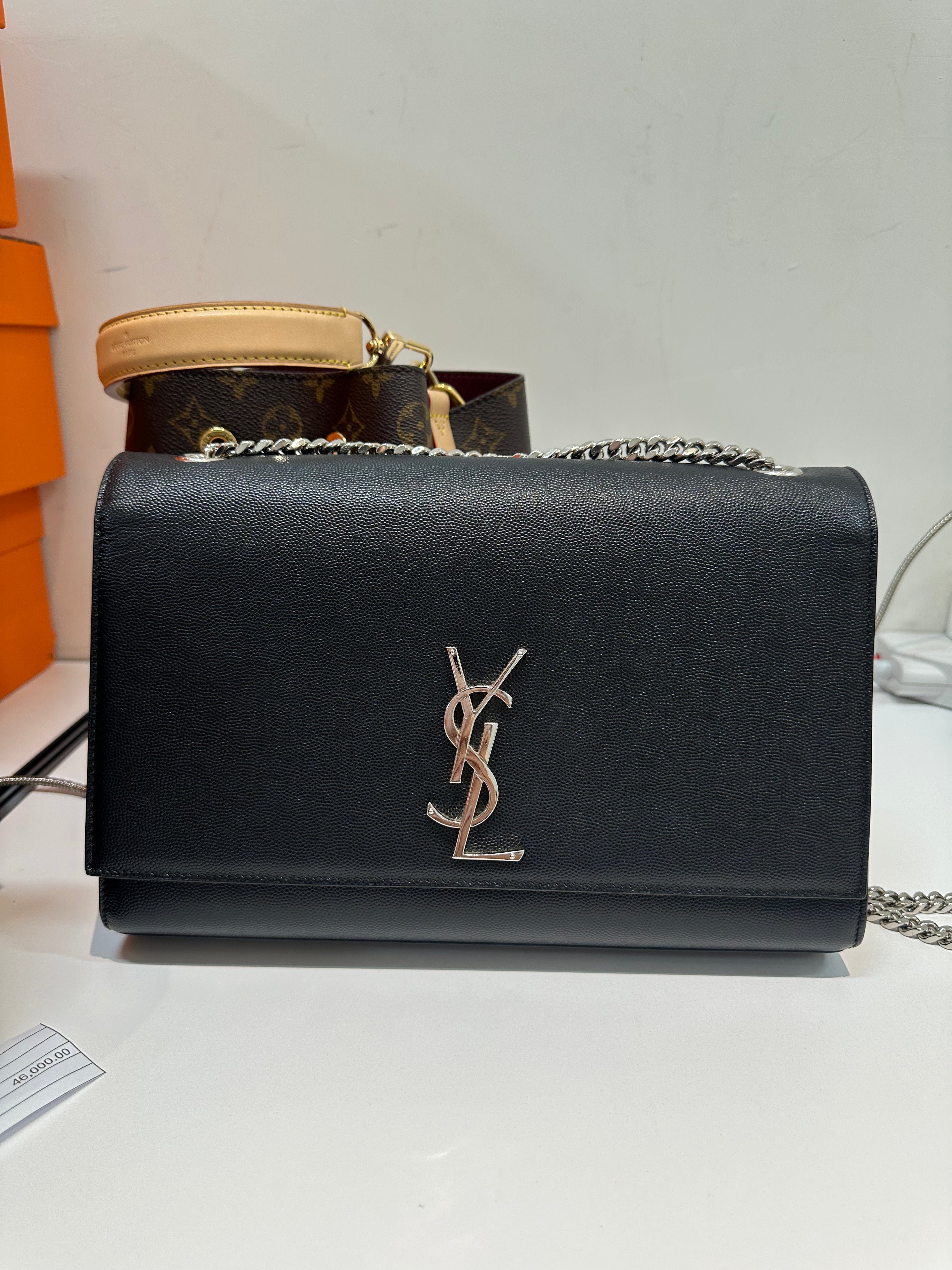 YSL kate black SHW Large | Purse Maison Luxury Bags Shop