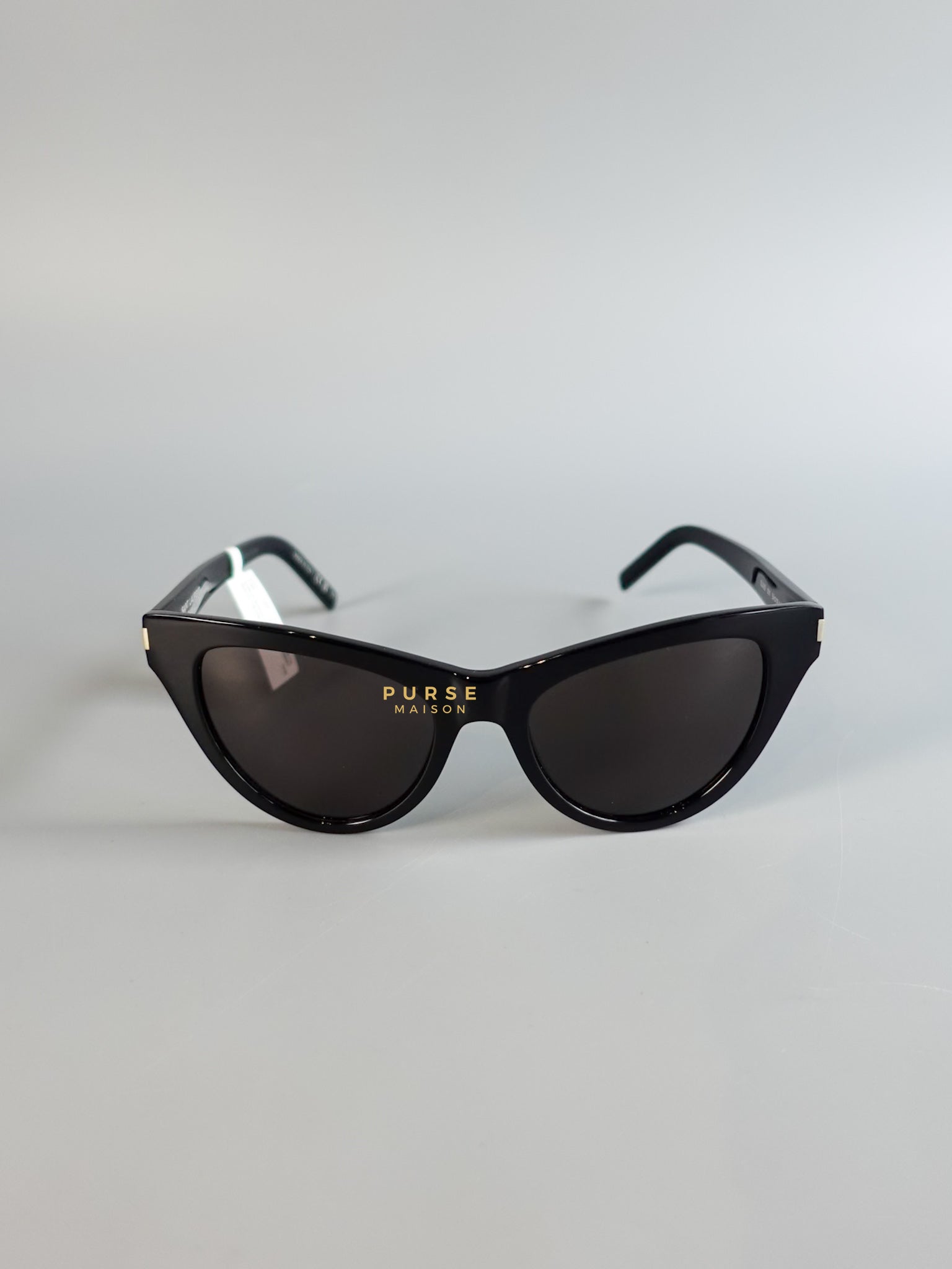 YSL SL425 001 Cat Eye Black Sunglasses | Purse Maison Luxury Bags Shop