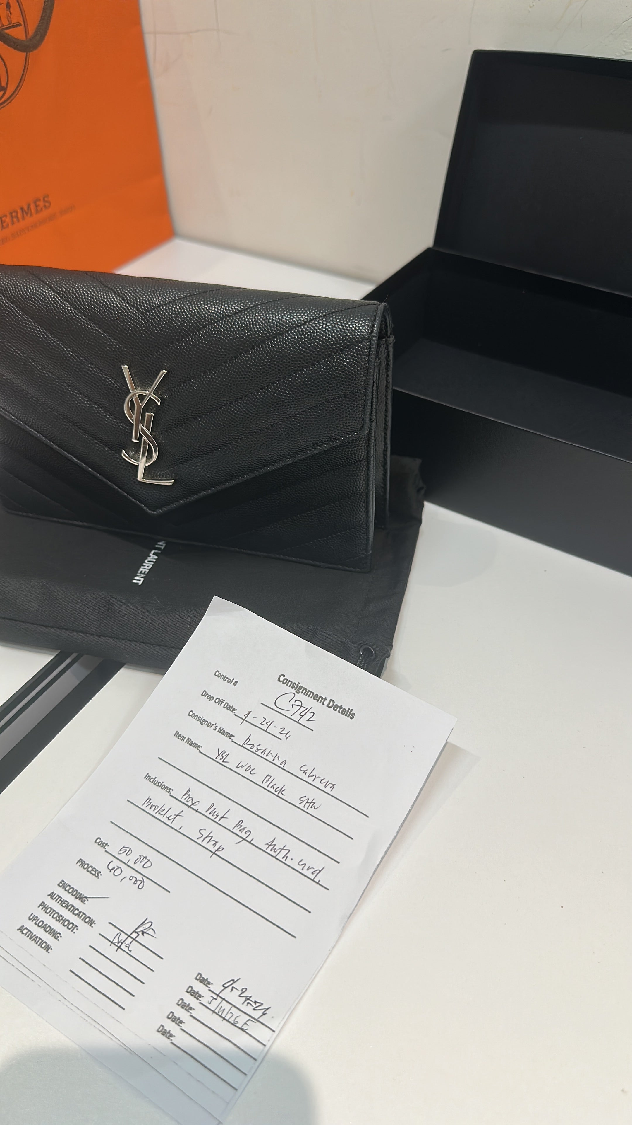 Ysl woc black shw | Purse Maison Luxury Bags Shop