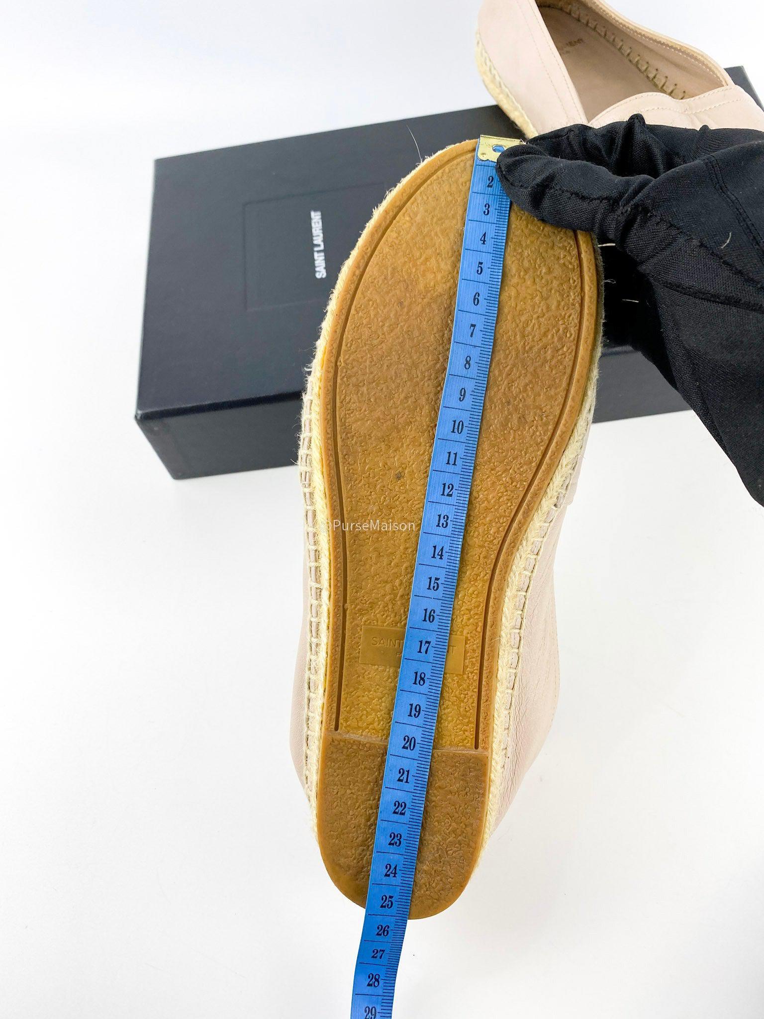 Yves Saint Laurent Beige Espadrilles Size 37.5 EUR