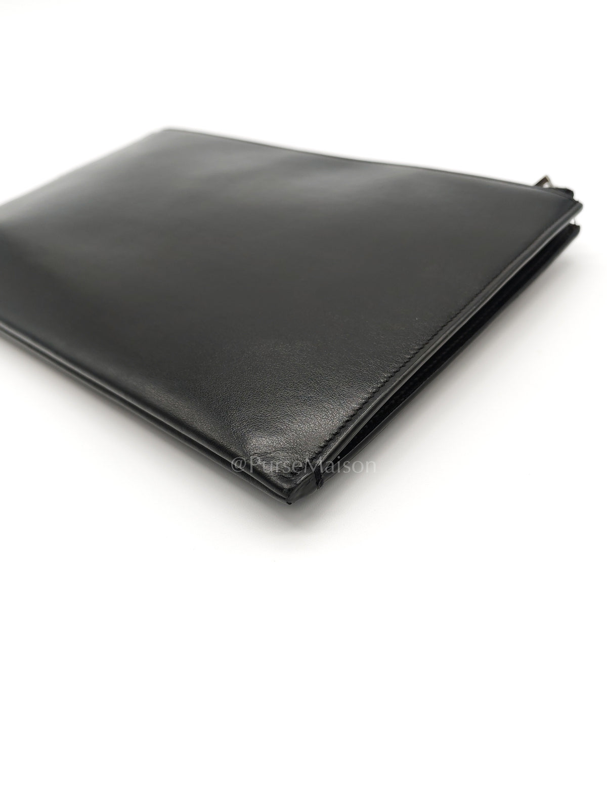 City Patch Pouch in Black/Multicolor Silver Harware | Purse Maison Luxury Bags Shop