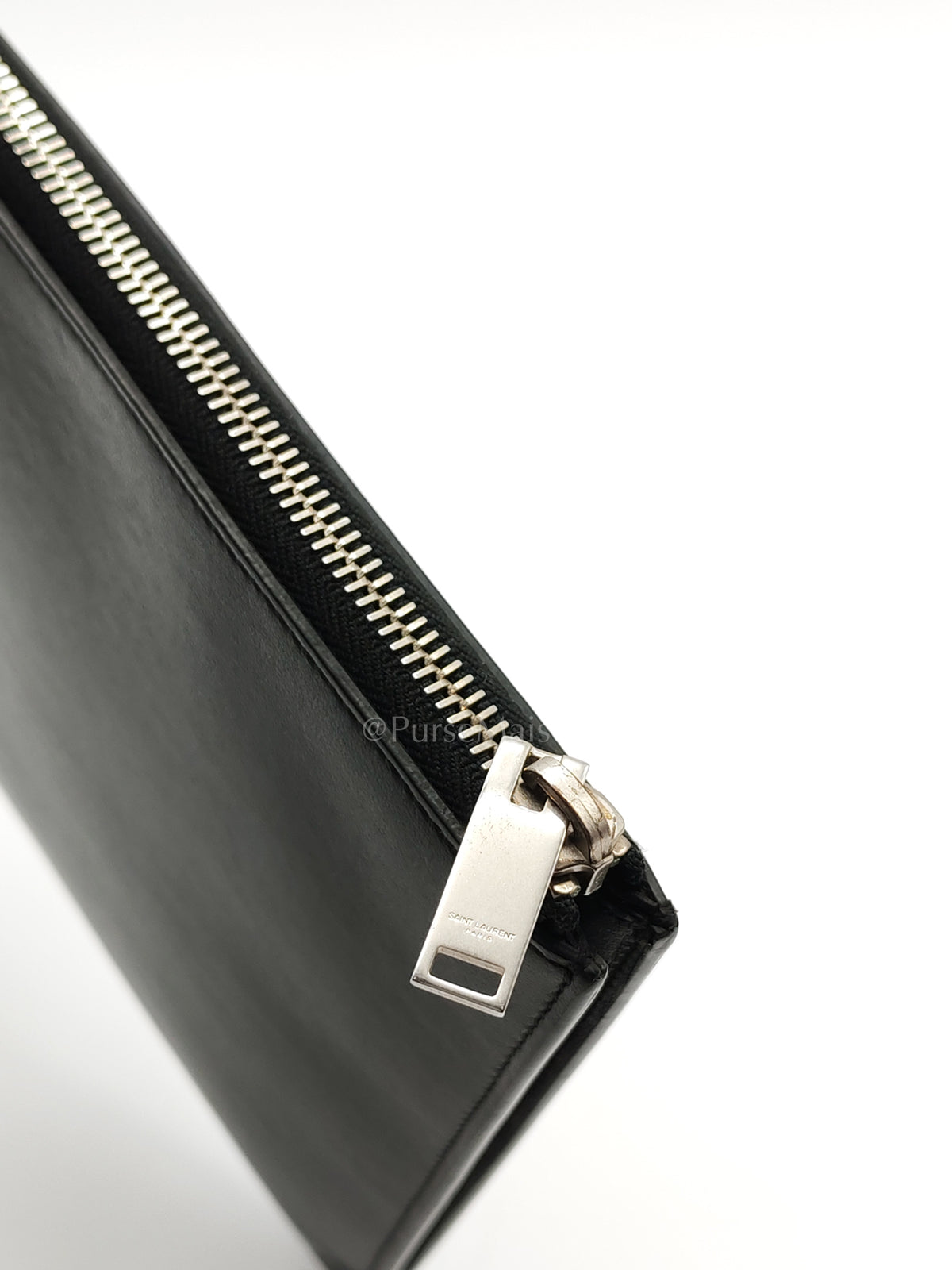 City Patch Pouch in Black/Multicolor Silver Harware | Purse Maison Luxury Bags Shop
