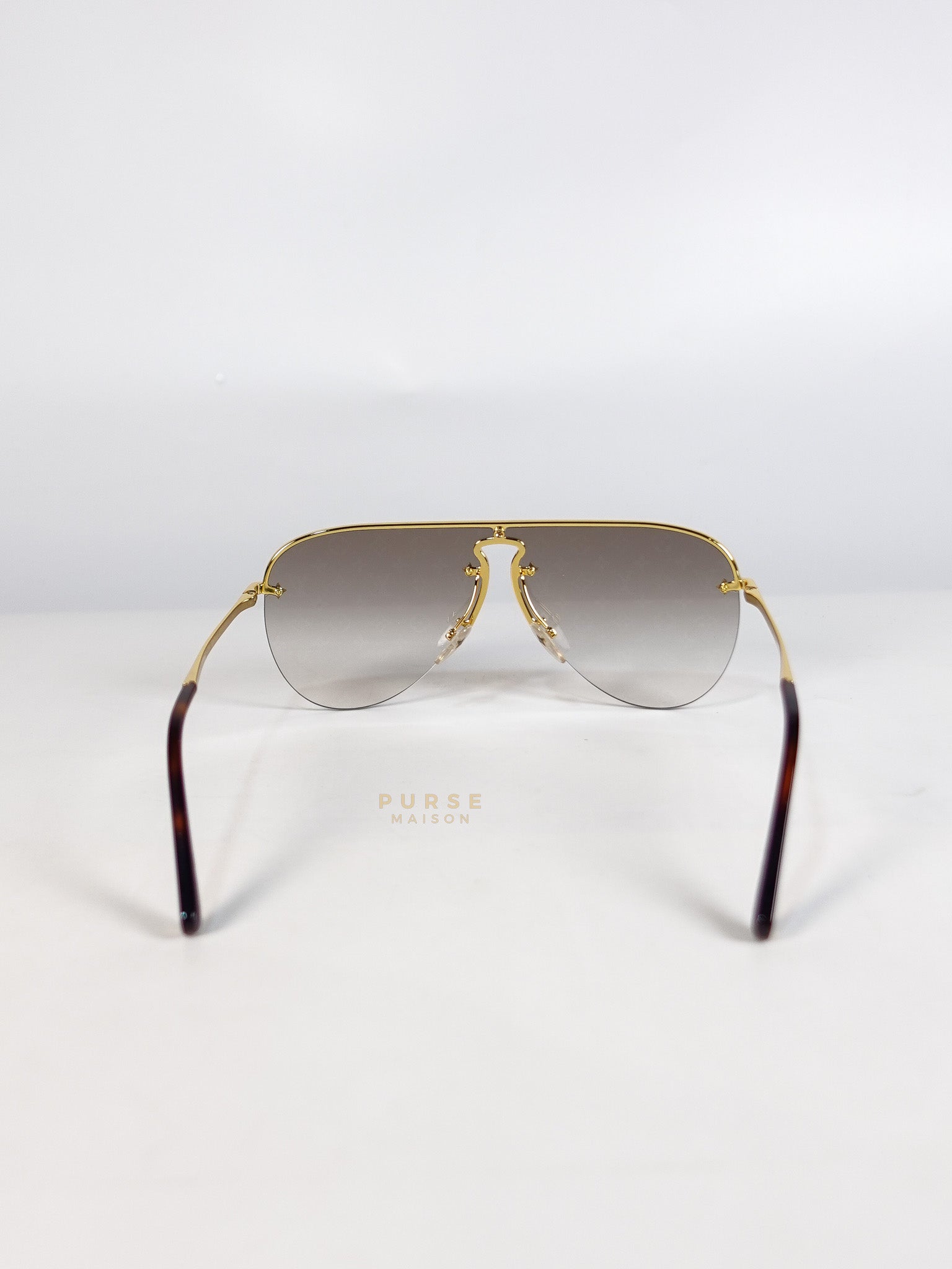 Z1469U Gradient Aviator Gold Frame Sunglasses | Purse Maison Luxury Bags Shop