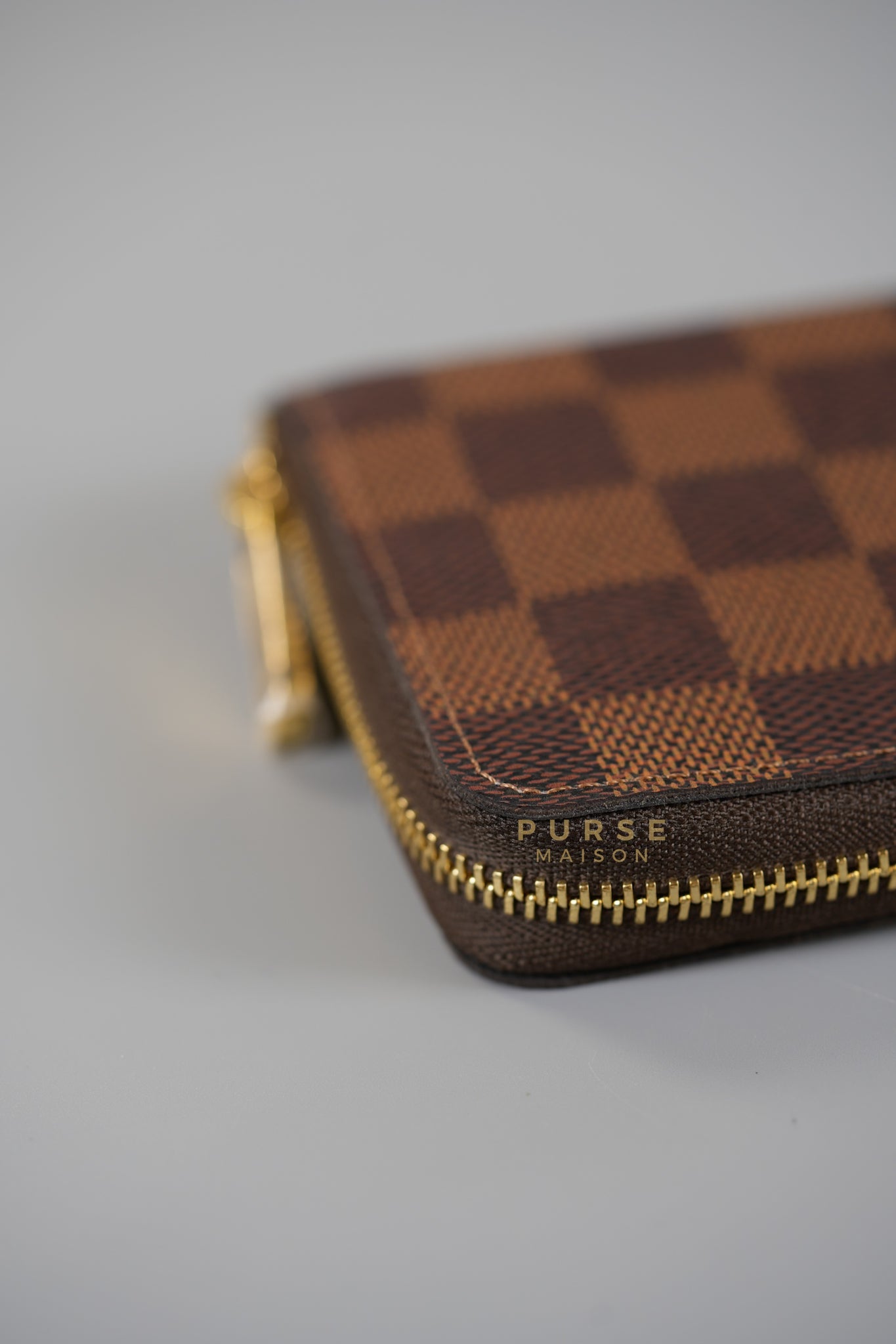 Zippy Coin Purse in Damier Ebene (Microchip) | Purse Maison Luxury Bags Shop