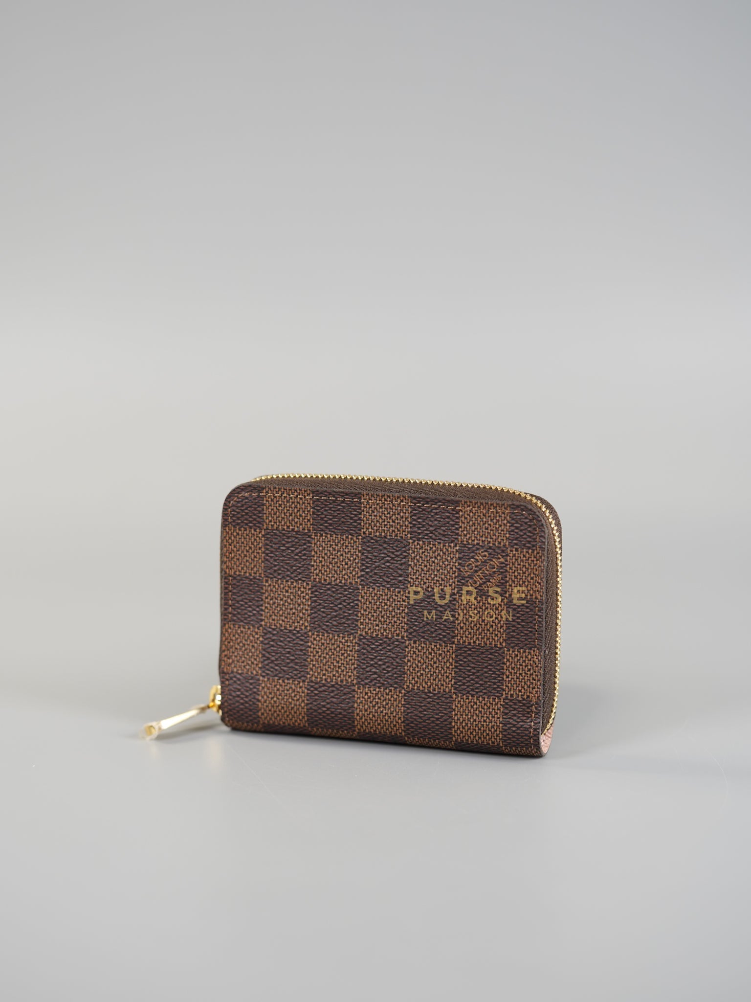 Zippy Coin Purse in Damier Ebene (Microchip) | Purse Maison Luxury Bags Shop