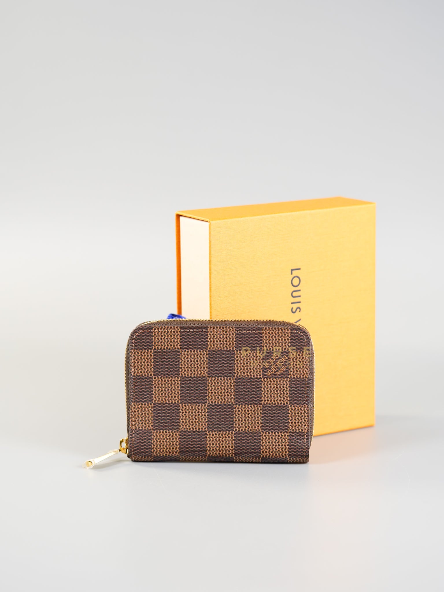 Zippy Coin Purse in Damier Ebene (Microchip) | Purse Maison Luxury Bags Shop