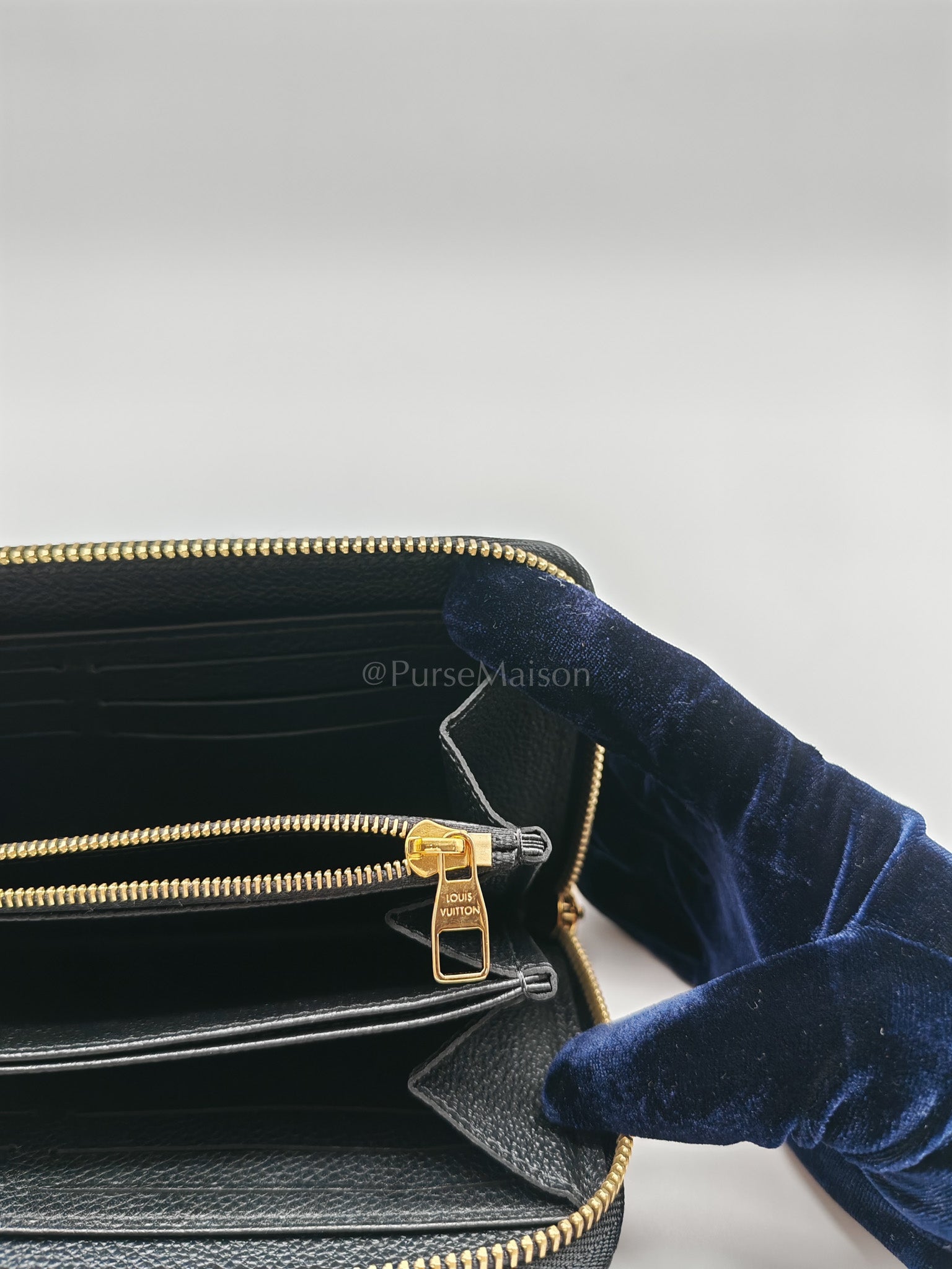 Zippy Long Wallet in Monogram Empreinte Leather (Microchip) | Purse Maison Luxury Bags Shop