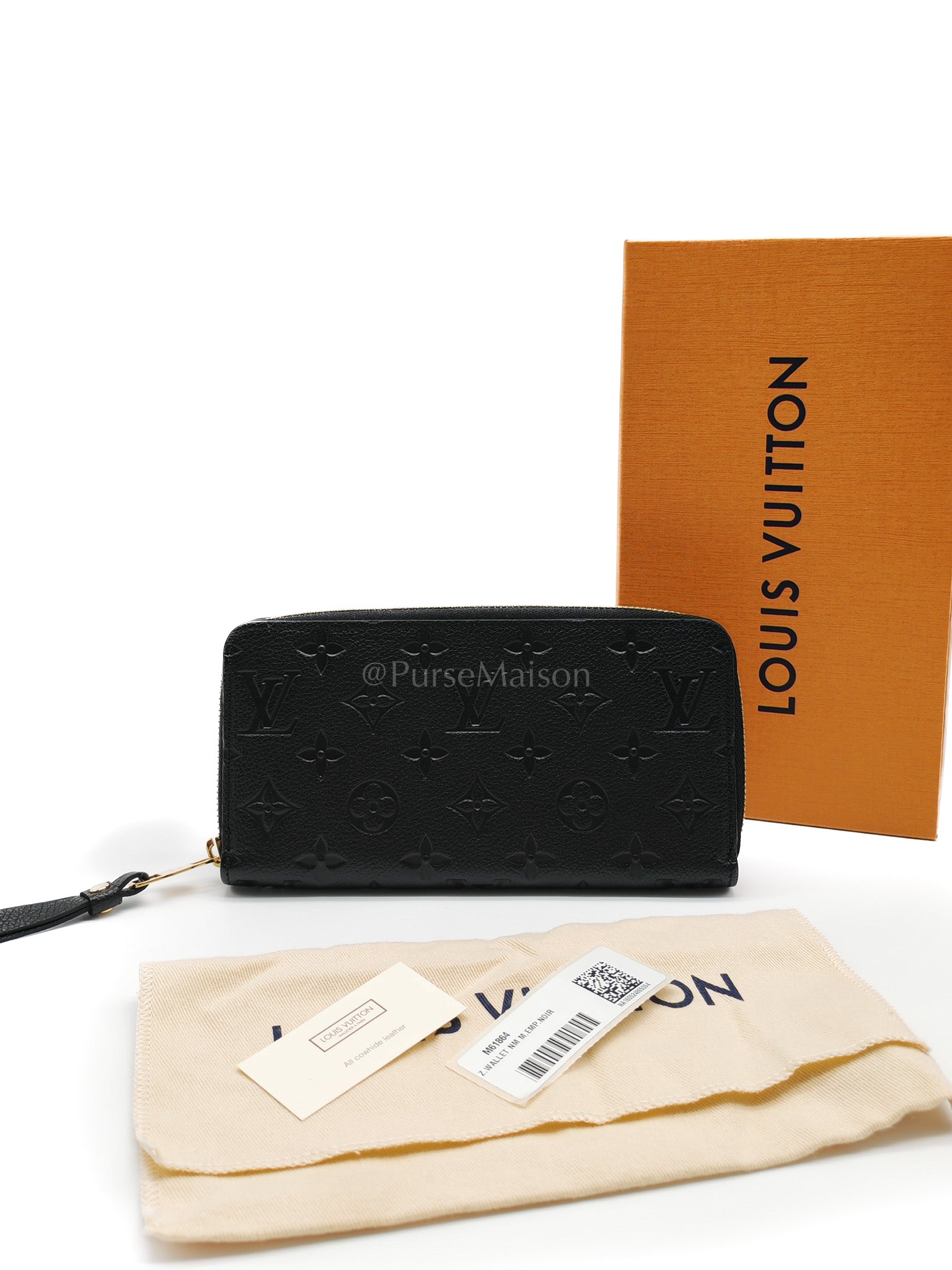 Zippy Long Wallet in Monogram Empreinte Leather (Microchip) | Purse Maison Luxury Bags Shop