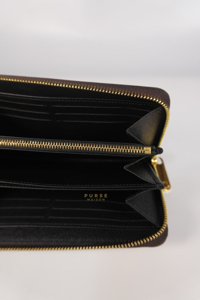 Zippy Long Wallet in Reverse Monogram Canvas (Microchip) | Purse Maison Luxury Bags Shop