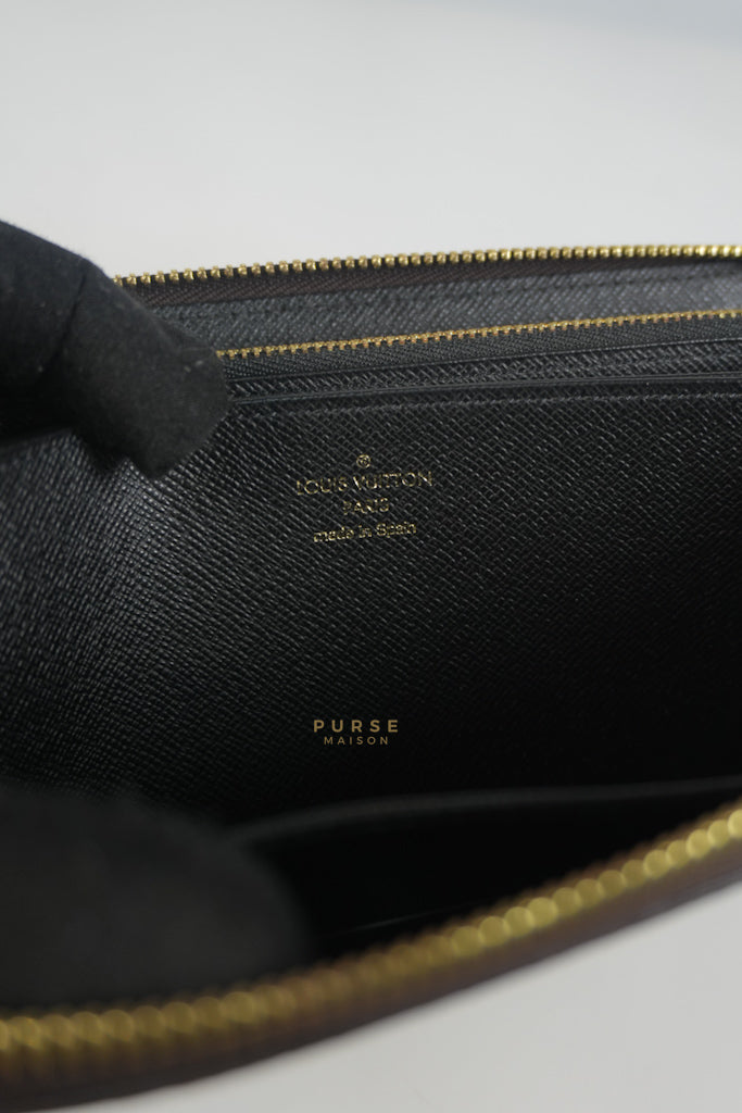 Zippy Long Wallet in Reverse Monogram Canvas (Microchip) | Purse Maison Luxury Bags Shop
