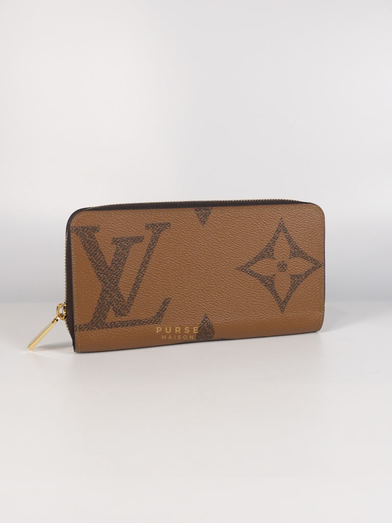 Zippy Long Wallet in Reverse Monogram Canvas (Microchip) | Purse Maison Luxury Bags Shop