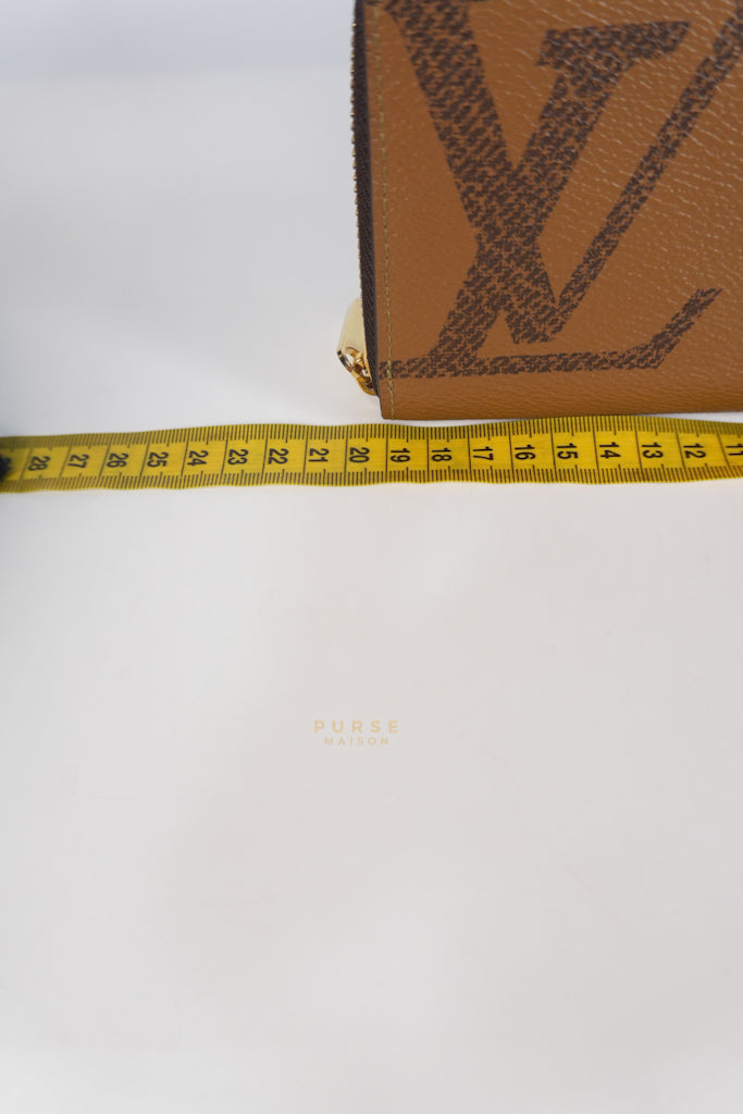 Zippy Long Wallet in Reverse Monogram Canvas (Microchip) | Purse Maison Luxury Bags Shop