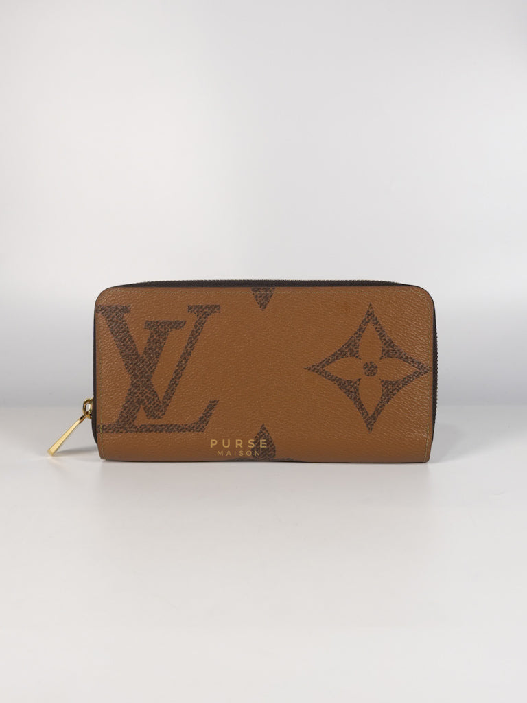 Zippy Long Wallet in Reverse Monogram Canvas (Microchip) | Purse Maison Luxury Bags Shop