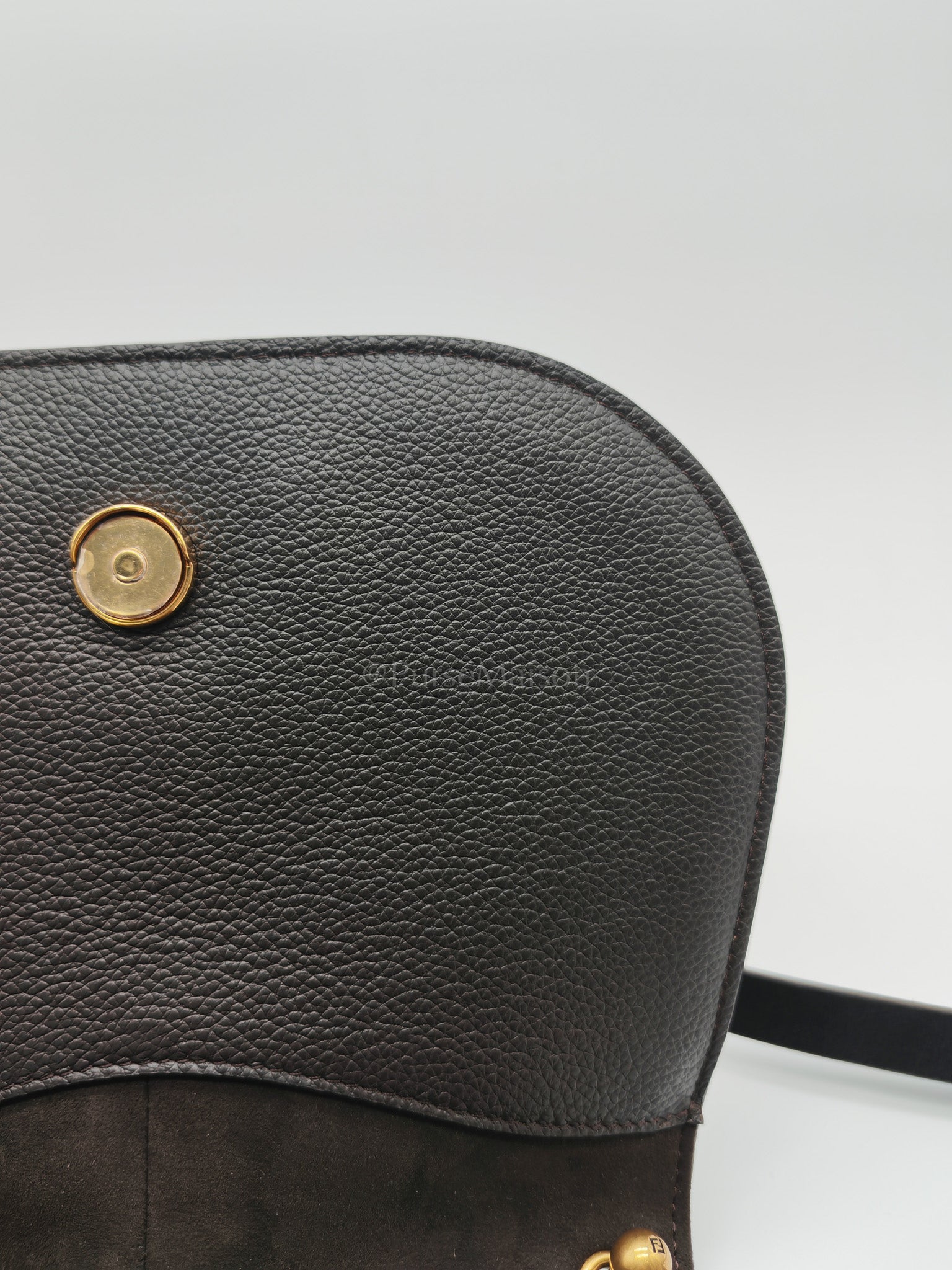 Zucca Medium C'mon Jacquard FF Canvas & Leather Trim Shoulder Bag | Purse Maison Luxury Bags Shop