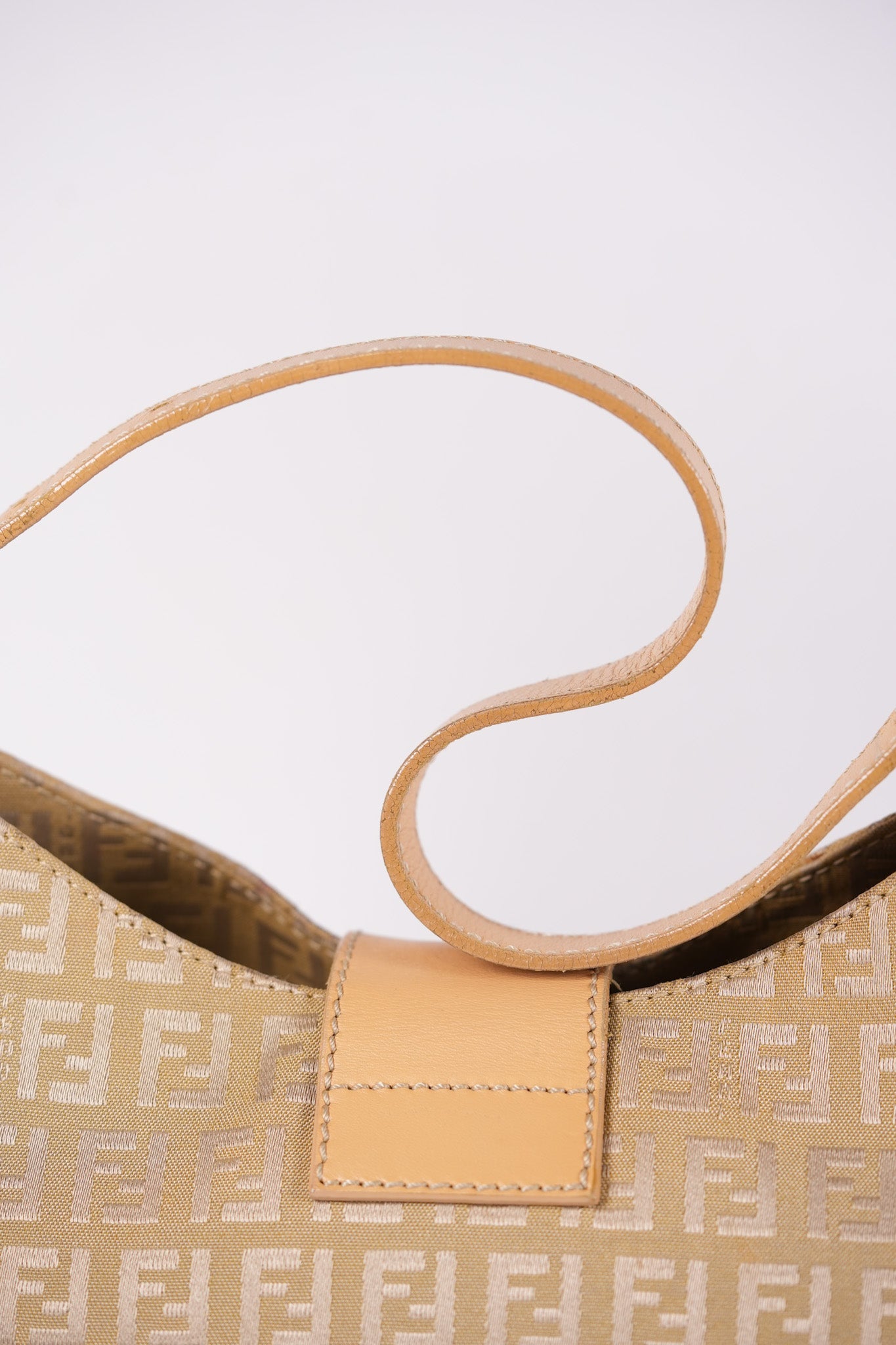 Zucchini Mamma Baguette Cloth Bag in Beige | Purse Maison Luxury Bags Shop