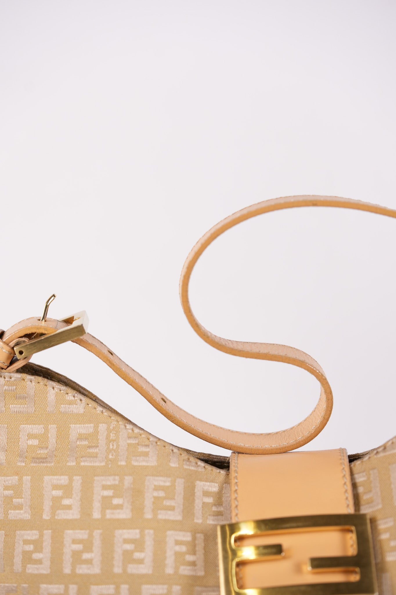 Zucchini Mamma Baguette Cloth Bag in Beige | Purse Maison Luxury Bags Shop