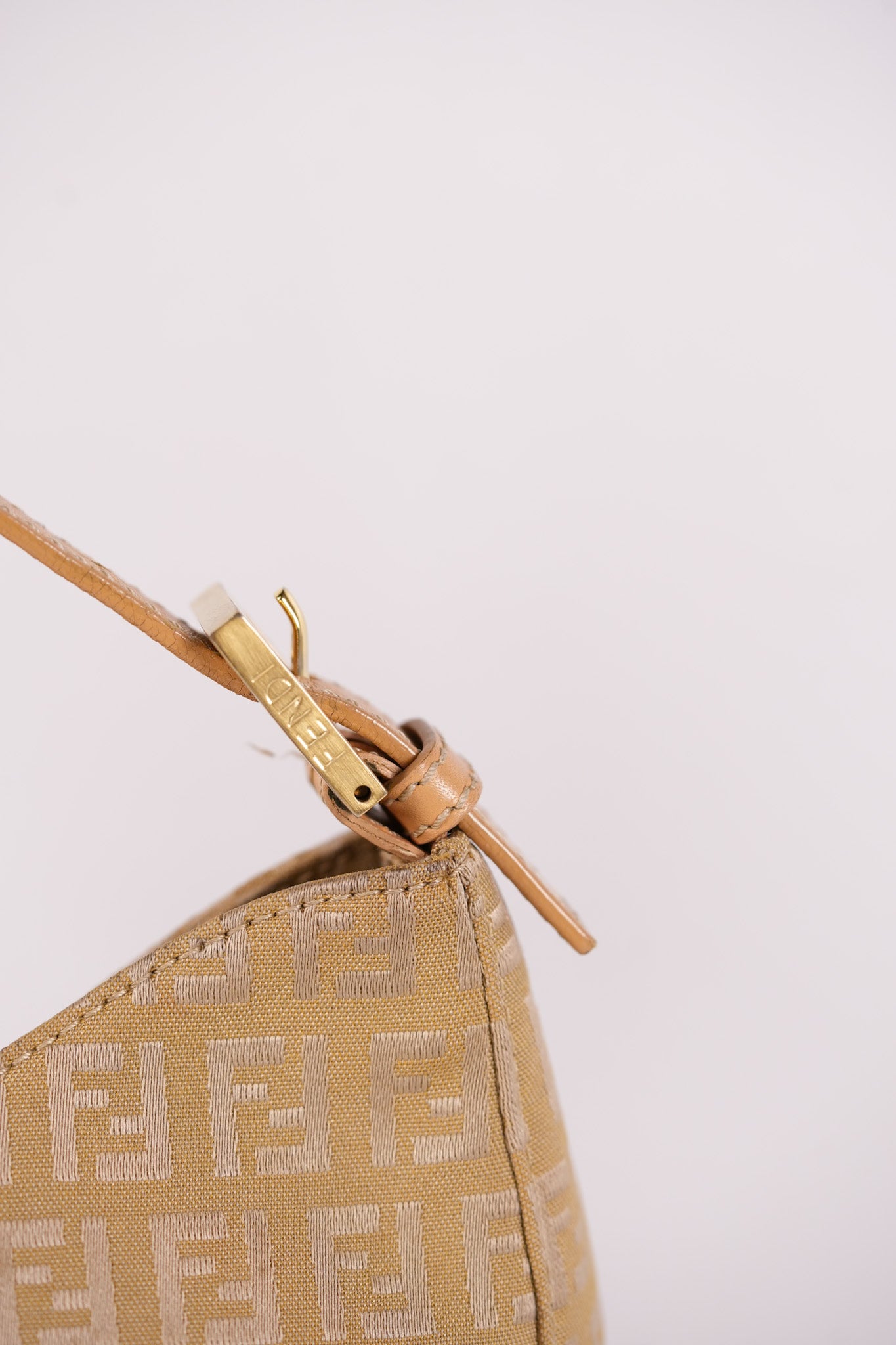 Zucchini Mamma Baguette Cloth Bag in Beige | Purse Maison Luxury Bags Shop