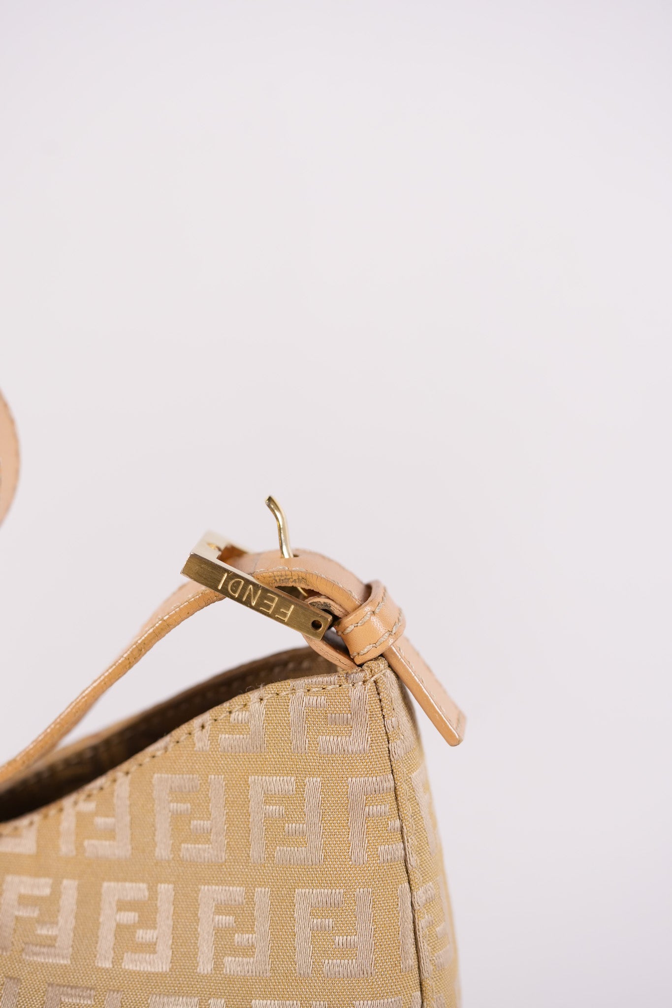 Zucchini Mamma Baguette Cloth Bag in Beige | Purse Maison Luxury Bags Shop