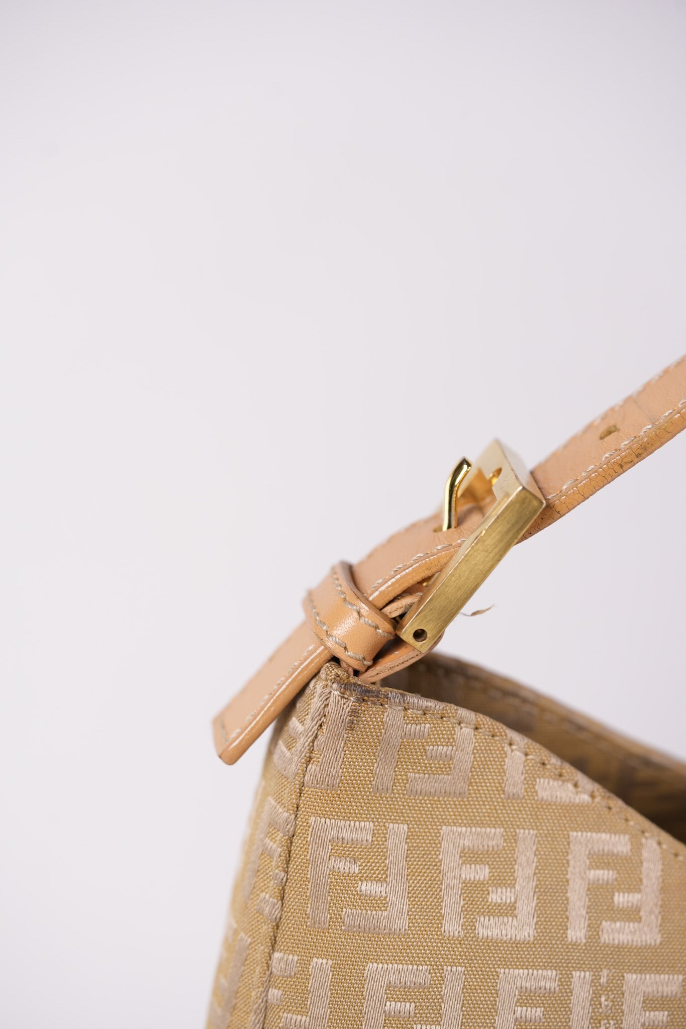 Zucchini Mamma Baguette Cloth Bag in Beige | Purse Maison Luxury Bags Shop