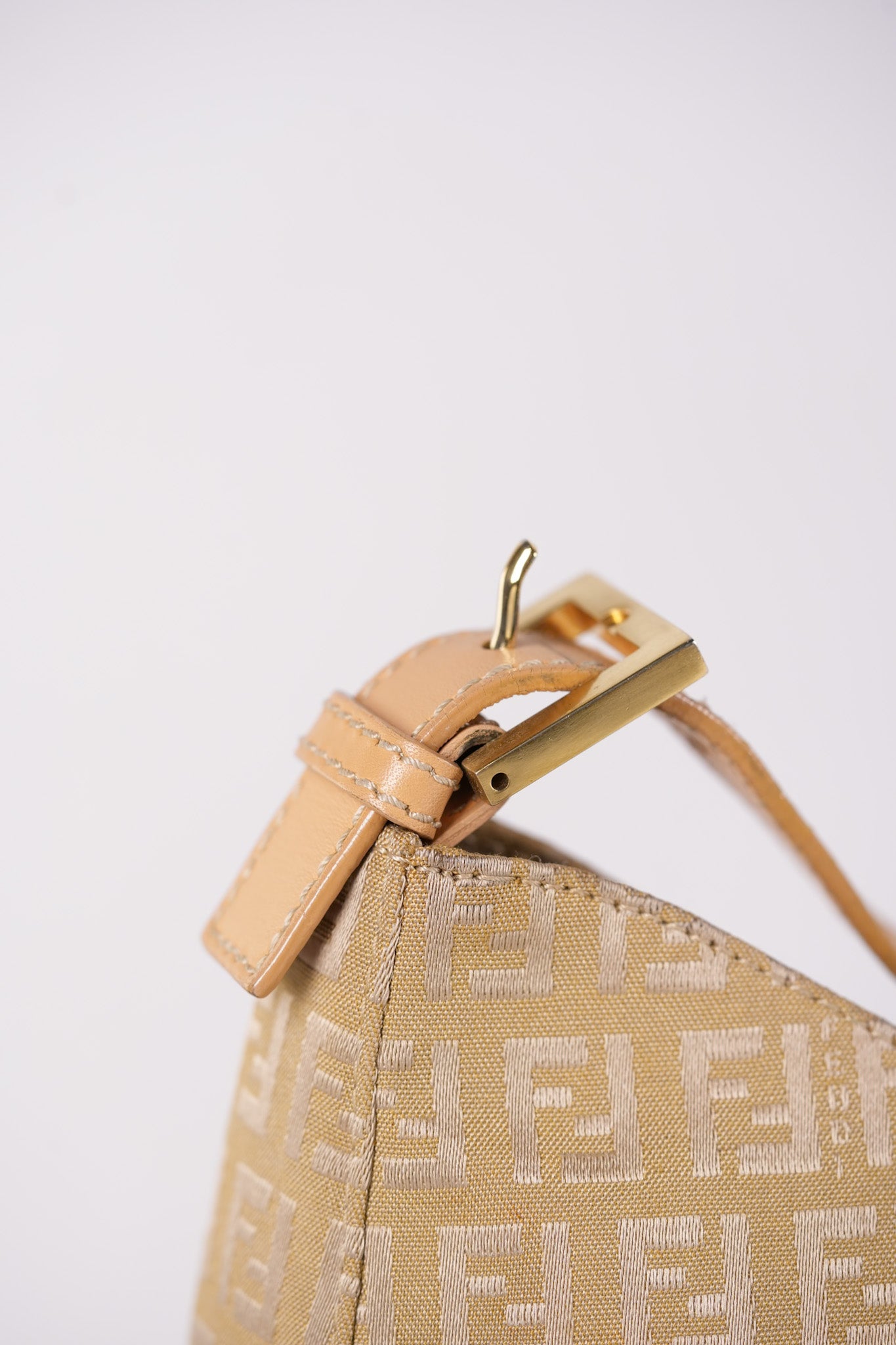 Zucchini Mamma Baguette Cloth Bag in Beige | Purse Maison Luxury Bags Shop