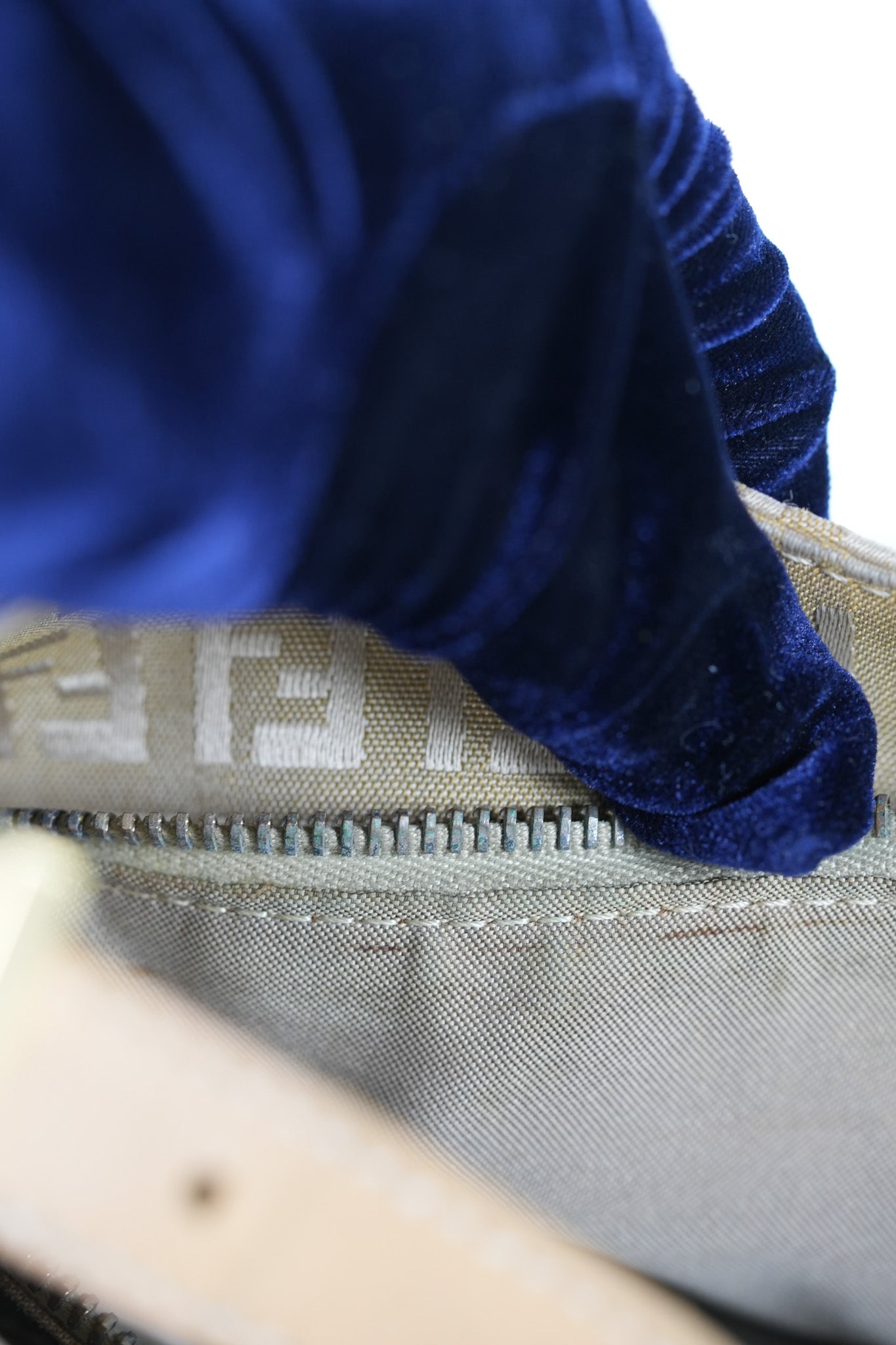 Zucchini Mamma Baguette Cloth Bag in Beige | Purse Maison Luxury Bags Shop