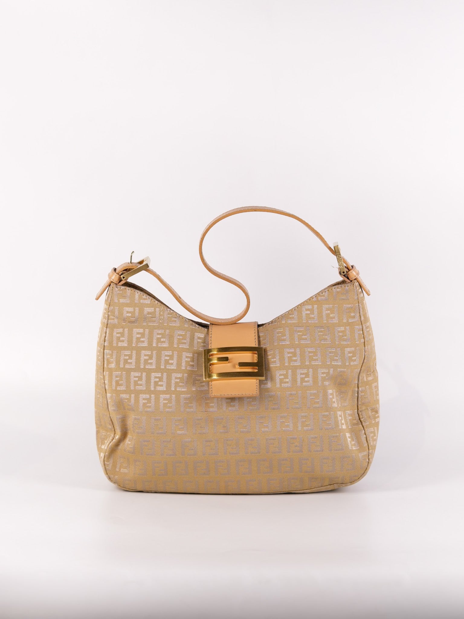 Zucchini Mamma Baguette Cloth Bag in Beige | Purse Maison Luxury Bags Shop