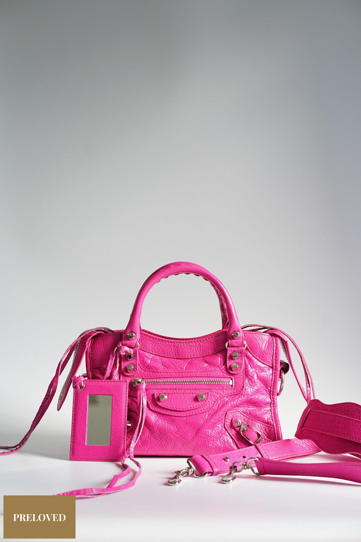 Balenciaga Classic City Mini Hot Pink