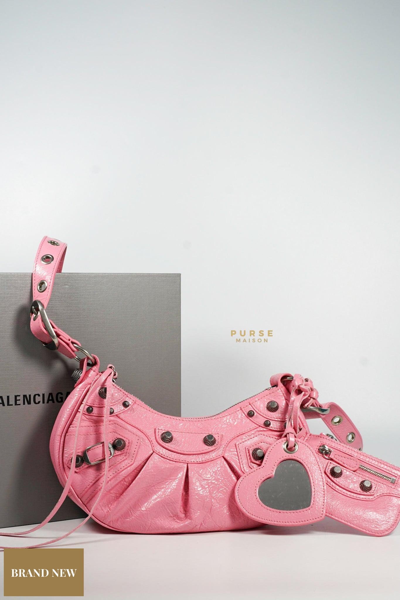 Balenciaga Le Cagole Mini Pink Bag