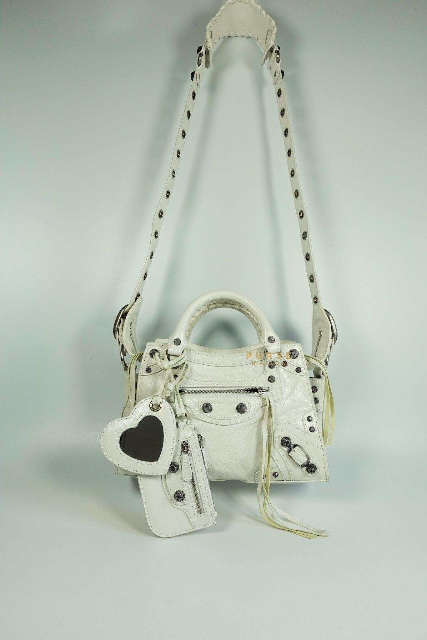 Balenciaga Neo Cagole Bag (White)