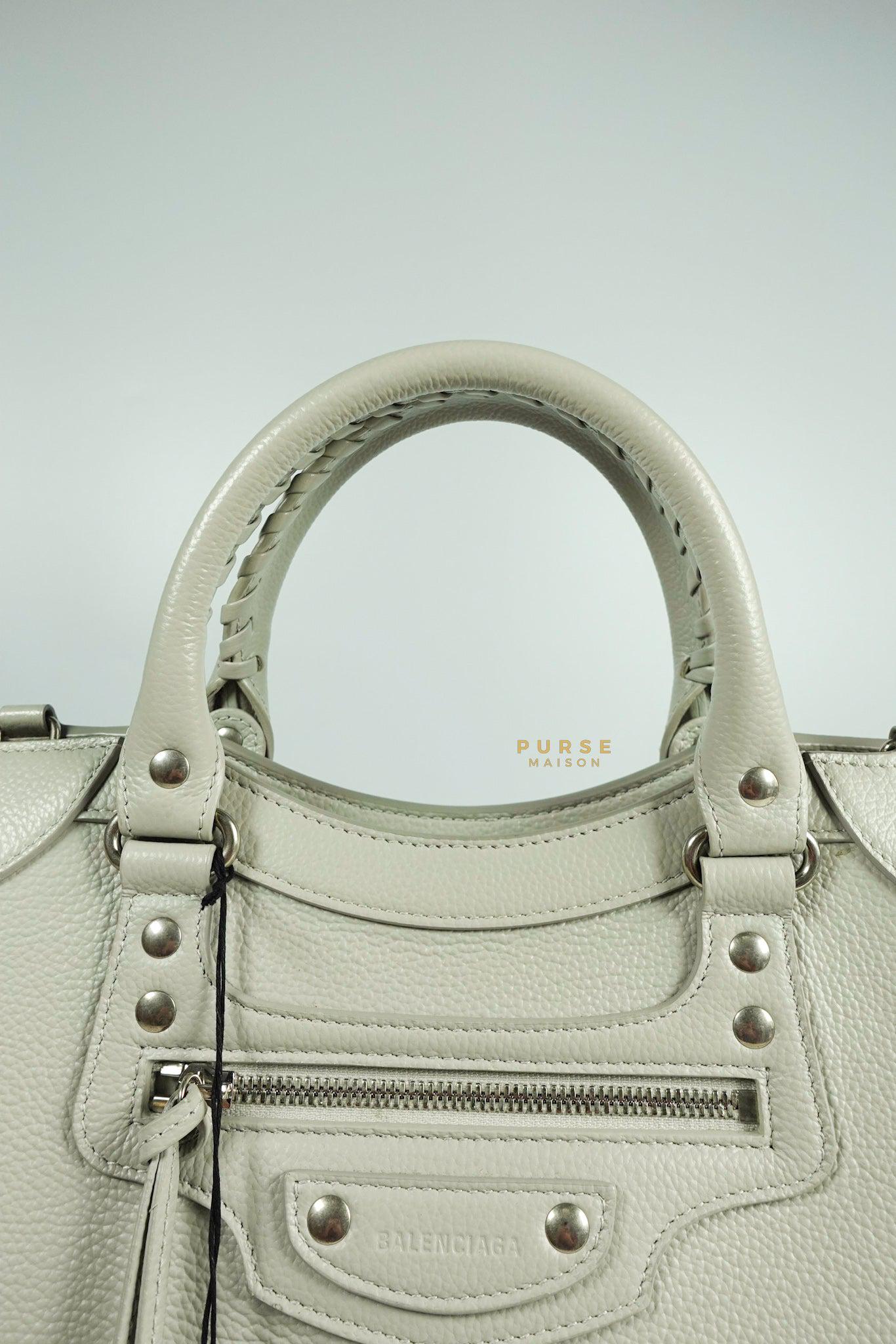 Balenciaga Neo Classic City Medium Bag (Light Gray)