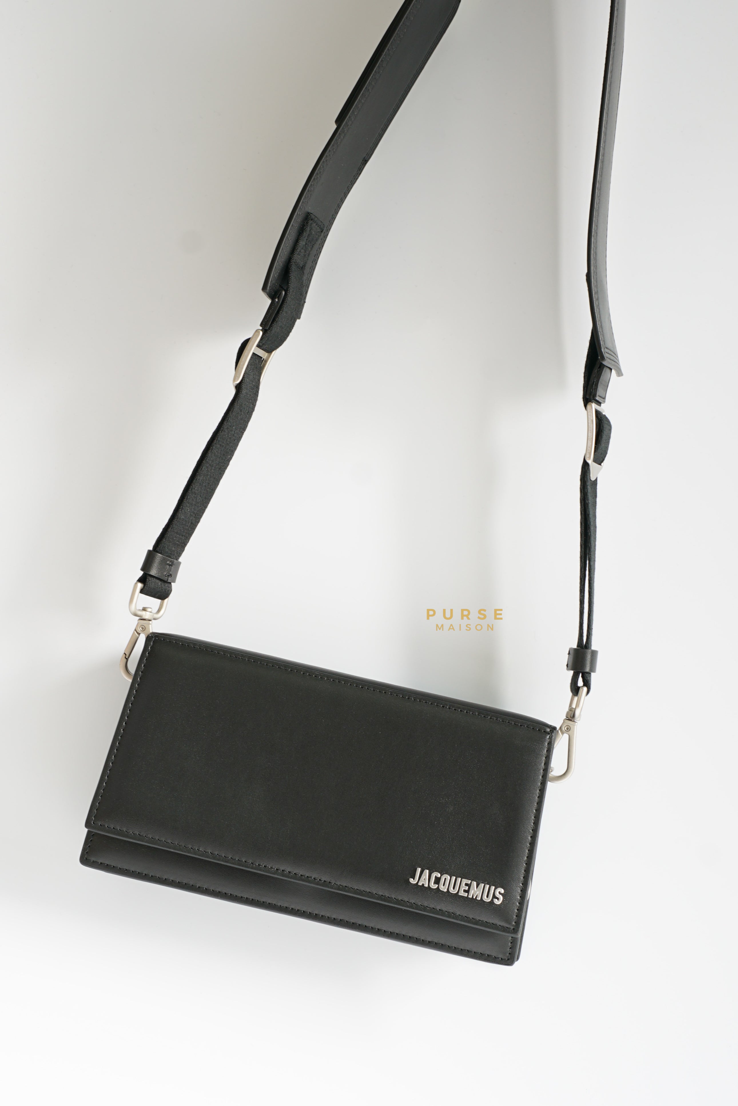 Jacquemus Le Bambino Homme Shoulder Bag in Black