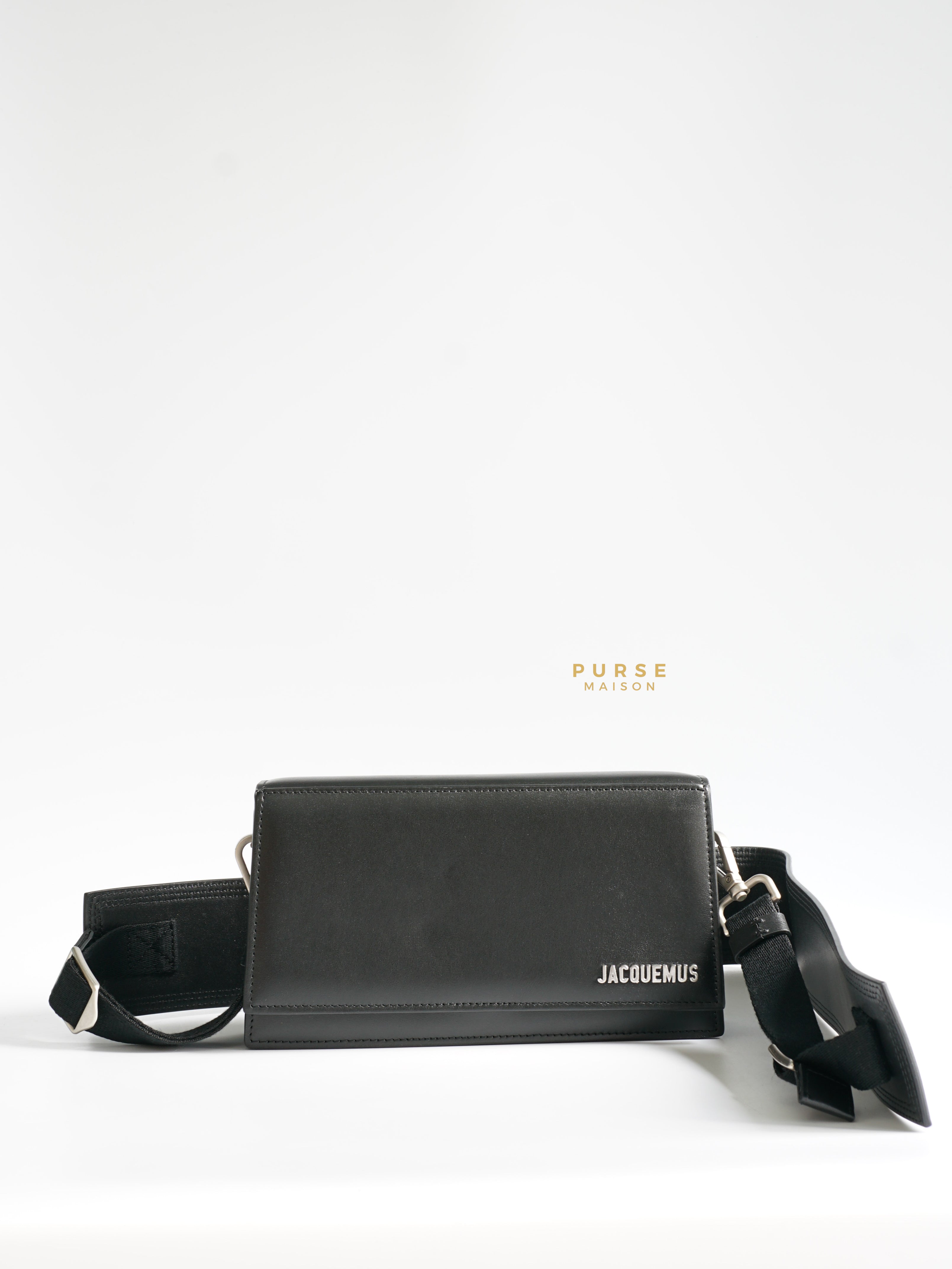 Jacquemus Le Bambino Homme Shoulder Bag in Black