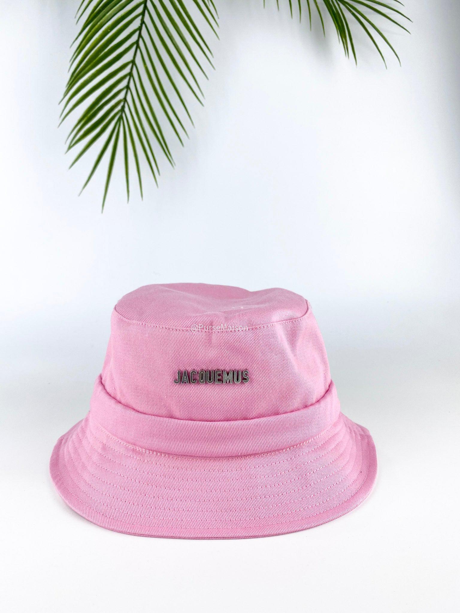 Jacquemus Le Bob Gadjo Bucket Hat (Light Pink)