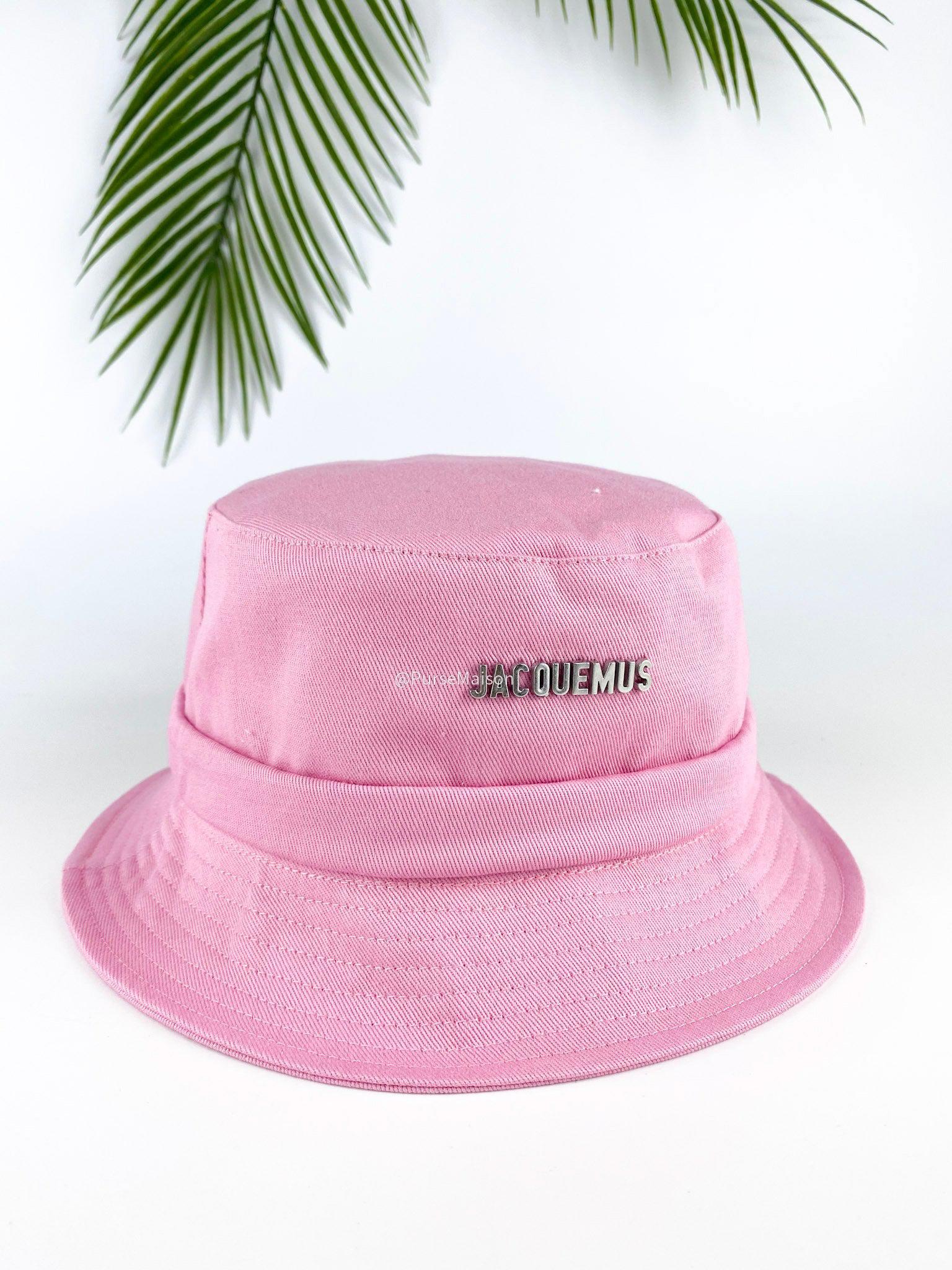 Jacquemus Le Bob Gadjo Bucket Hat (Light Pink)